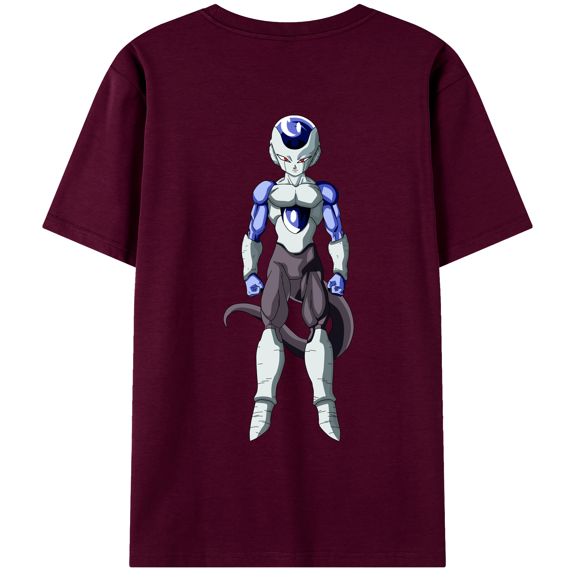 （画像用） ドラゴンボール フリーザ DRAGON BALL Frieza レディース半袖Tシャツ(バックプリント)